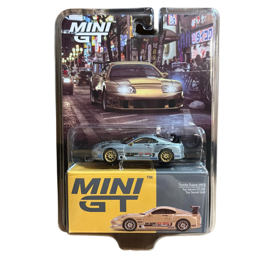 Mini GT Toyota Supra A80 Diecast Gold Top Secret Limited - ToylandEU