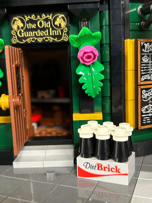 6-Pack Of Diet Brick Soda | Brick Prop | B3 Customs