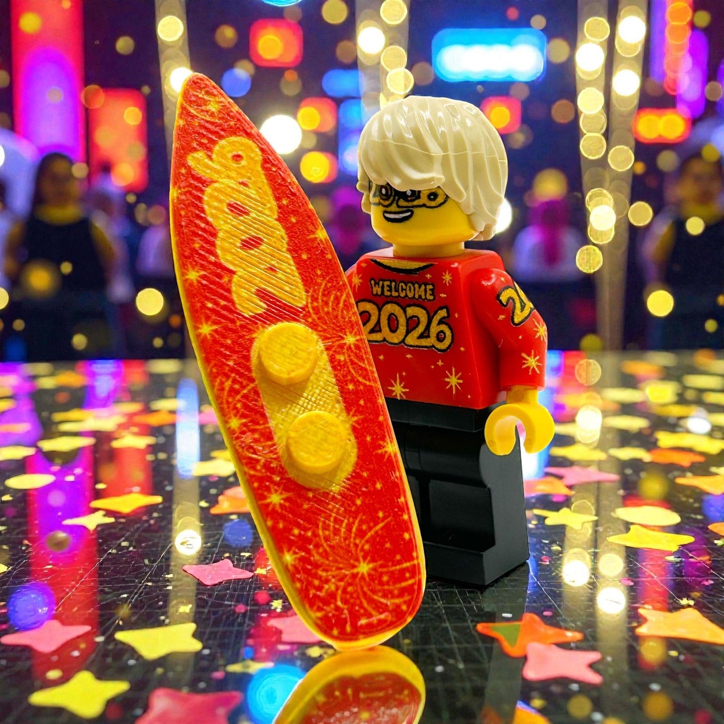 Minifig | Surfing Into 2026 Edition | Toylandeu™