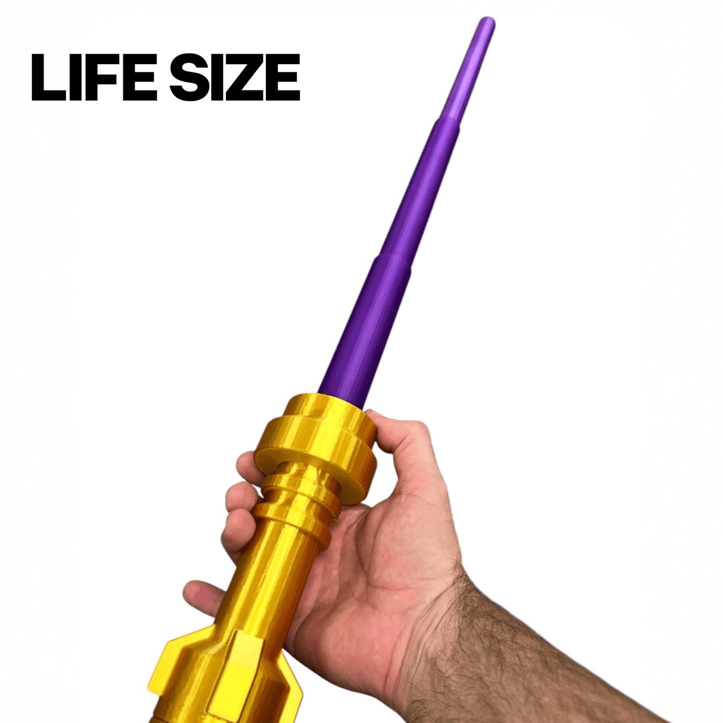 Lightsaber | Life-Size Gold Hilt | Toylandeu™