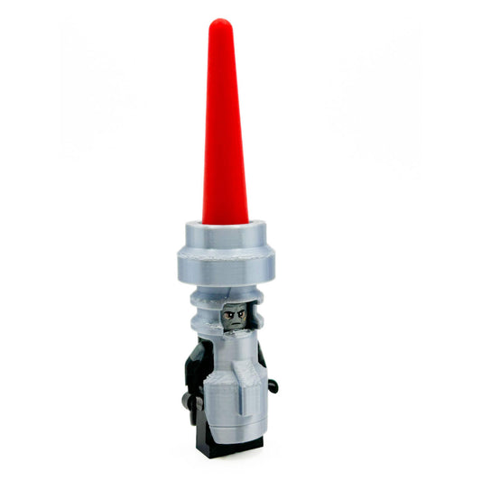 Vader Minifig With Red Blade Costume | Custom | B3 Customs