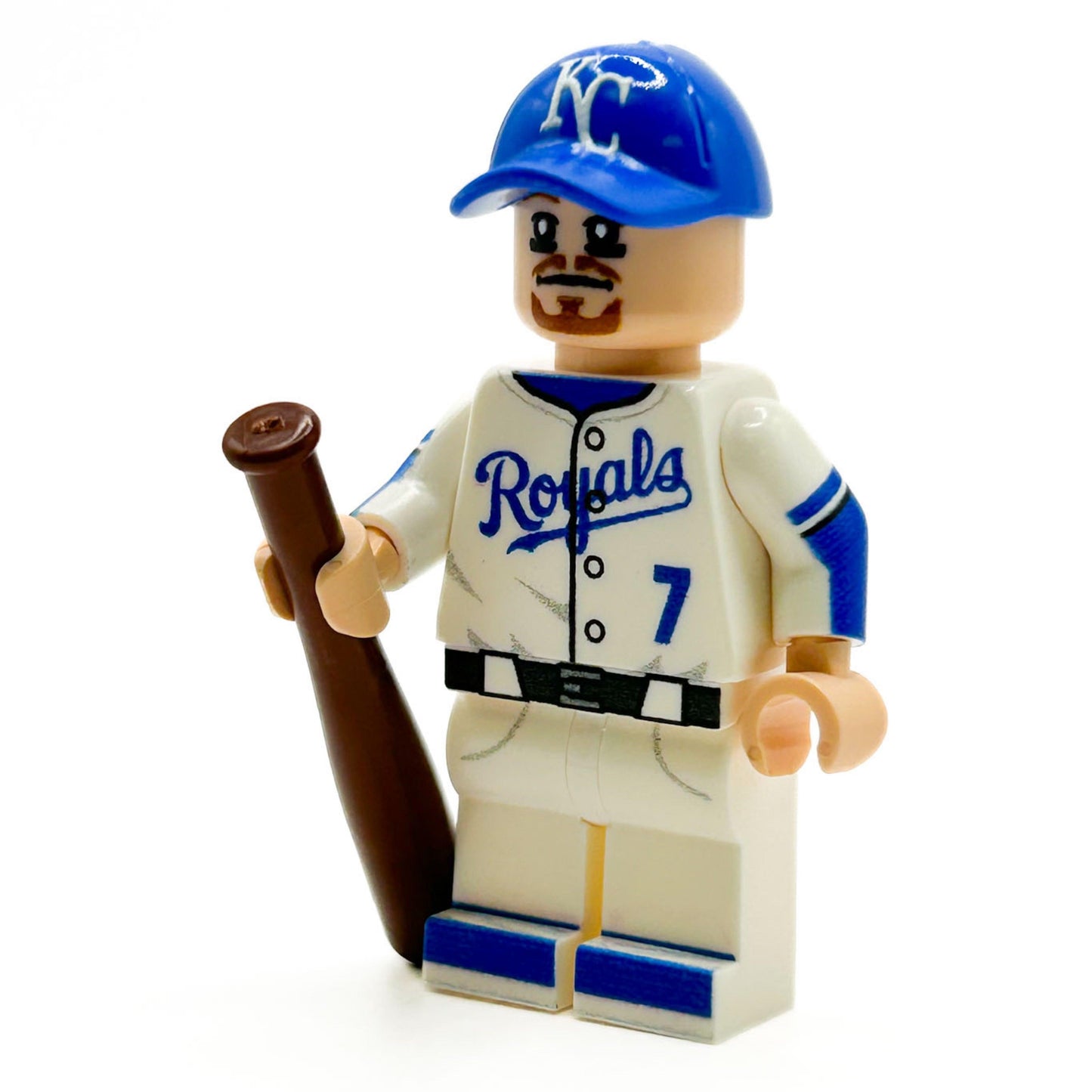 Custom LEGO Minifigure | KC Baseball Minifig | Toylandeu™