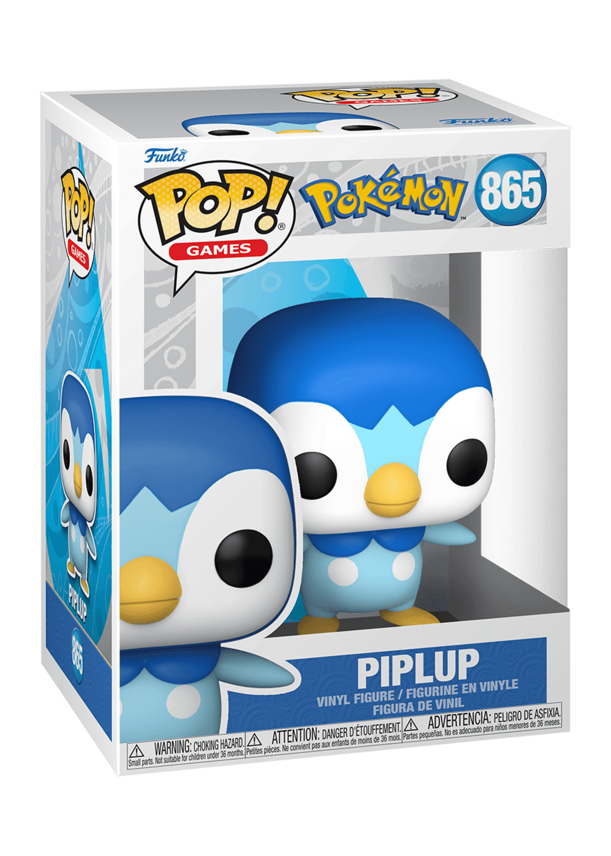 Funko Pop! Pokemon Piplup 865 | Vinyl Figure | Pokemon Fans