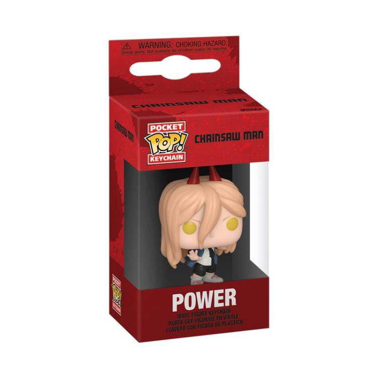 Chainsaw Man Power Funko Pocket Pop! Keychain | Funko Pocket Pop | Keychain Figure | Anime Fans