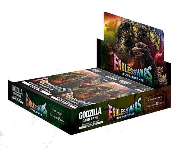 Godzilla Booster Box | Endless Wars Set | Complete Trading Cards | Collector Grade
