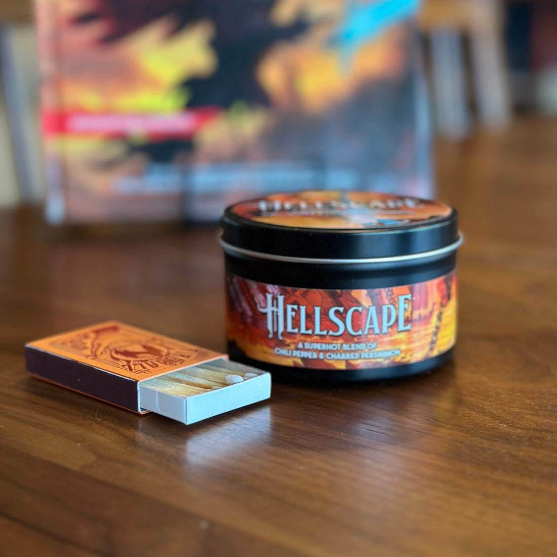 Fantasy Soy Candle | 6 Oz Candle Tin | Pure Soy Wax | Tabletop Fantasy Gaming