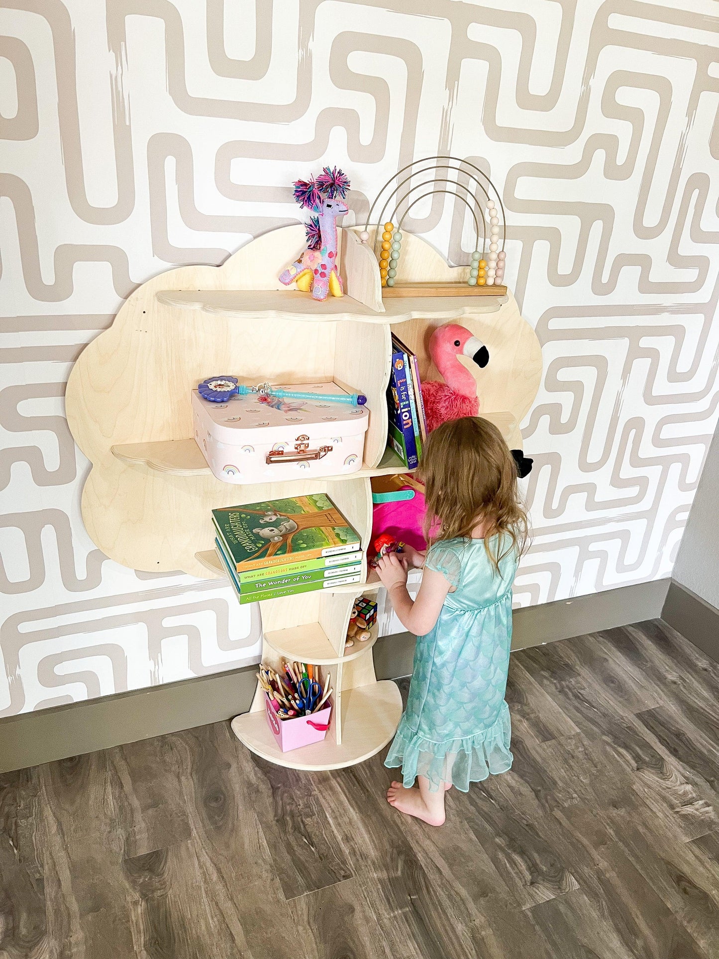 Tree Bookshelf | Baltic Birch Plywood | Toylandeu™