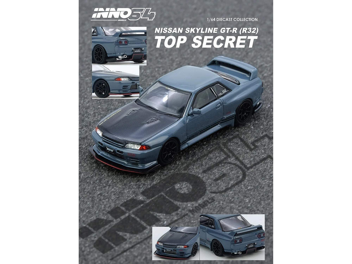 Nissan Skyline | 1/64 Diecast Model Car | Inno Models | Top Secret Series
