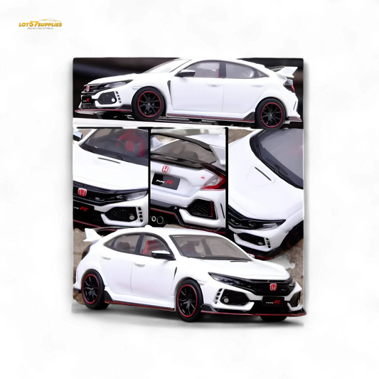 INNO64 Honda Civic Type-R FK8 White 1:64 - ToylandEU™