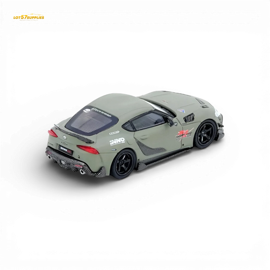 INNO64 Toyota Supra A90 Darwin Pro Matt Green 1:64 - ToylandEU™