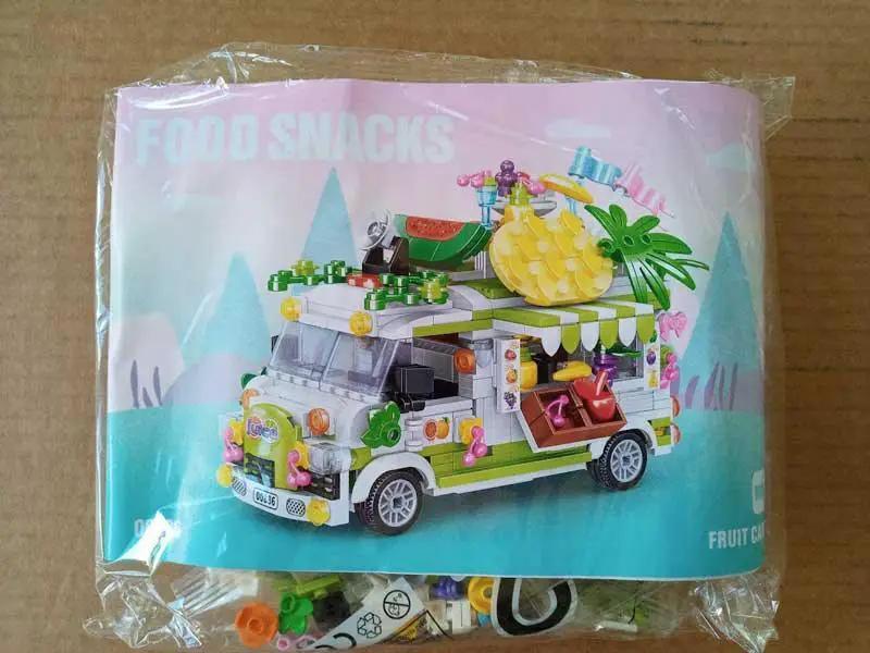 Ice Cream Truck Building Blocks Micro Carts Playset - ToylandEU™