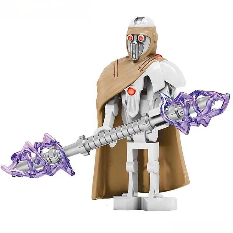 Ig-100 MagnaGuard Star Wars Lego Minifigures Custom Toys (White) - Minifigure Toys