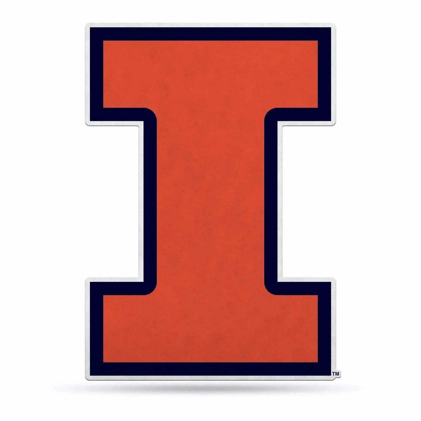Illinois Fighting Illini Pennant Shape Logo Design Felt - ToylandEU™