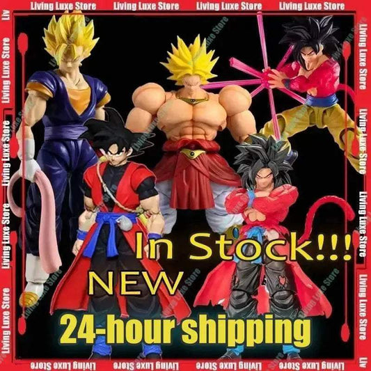 In Stock Dragon Ball Anime Figure Son Goku Broly Toy - ToylandEU™