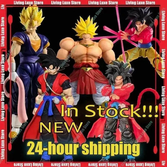 In Stock Dragon Ball Anime Figure Son Goku Broly Toy - ToylandEU™