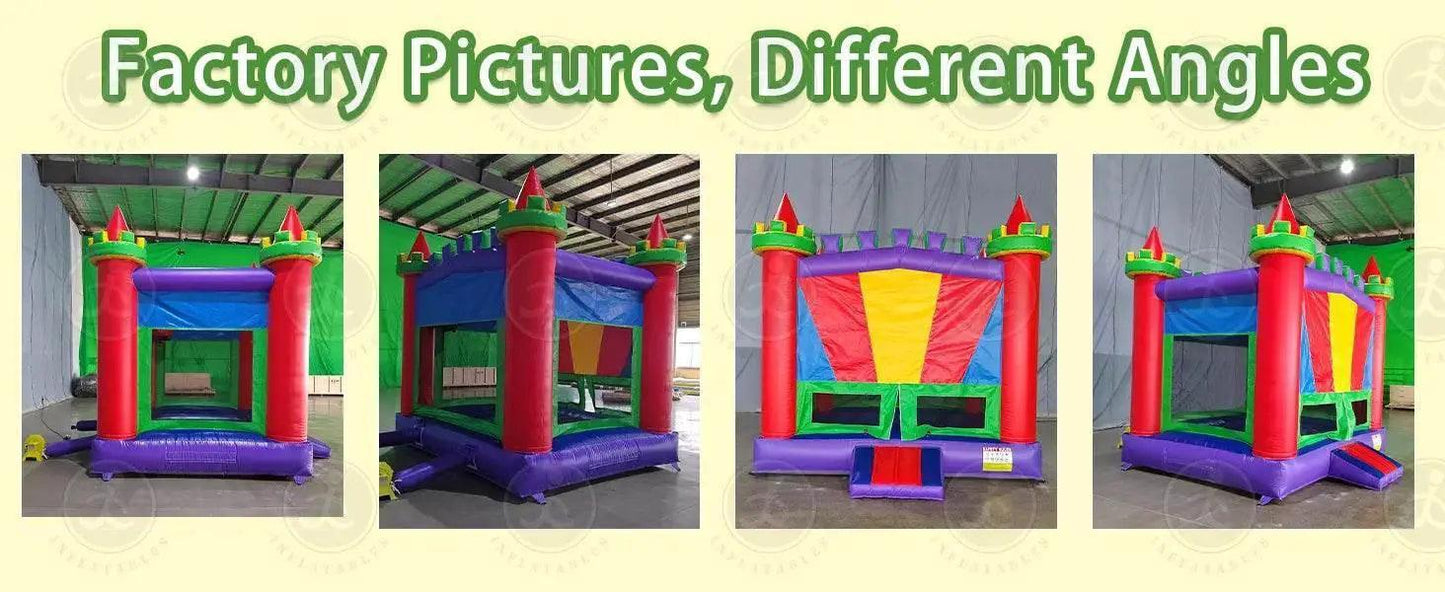 In Stock Inflatable Castle Commercial Grade Bounce House - ToylandEU™