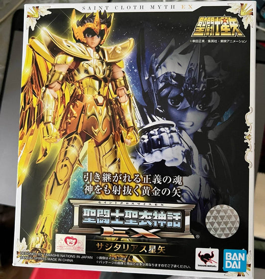 In Stock Original Bandai Saint Seiya Myth Cloth EX Seiya Sagittarius Figure - ToylandEU