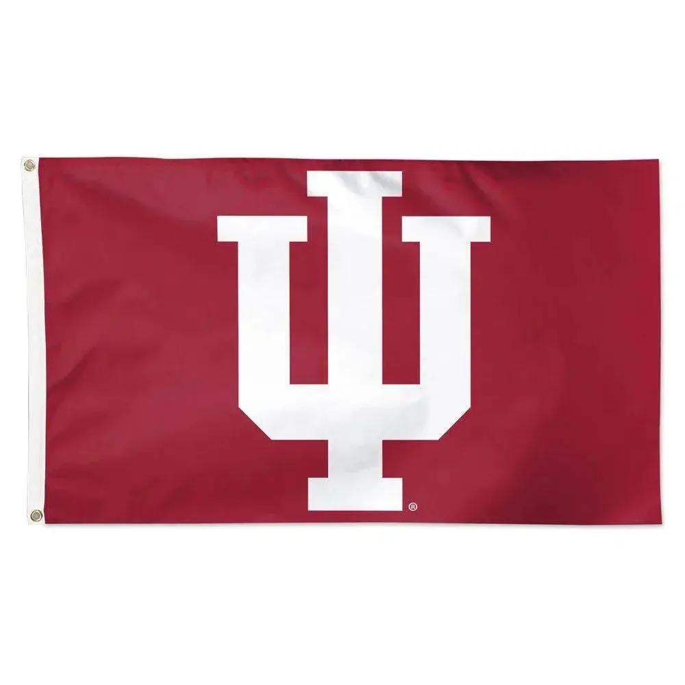 Indiana Hoosiers 3x5 Flag Quad Stitched Brass Grommets - ToylandEU™
