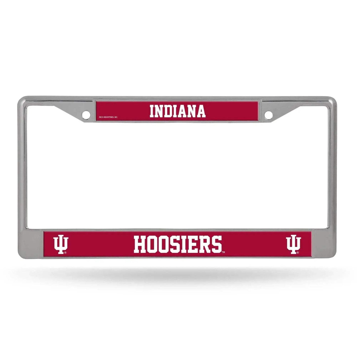 Indiana Hoosiers License Plate Frame Chrome Printed Insert - ToylandEU™
