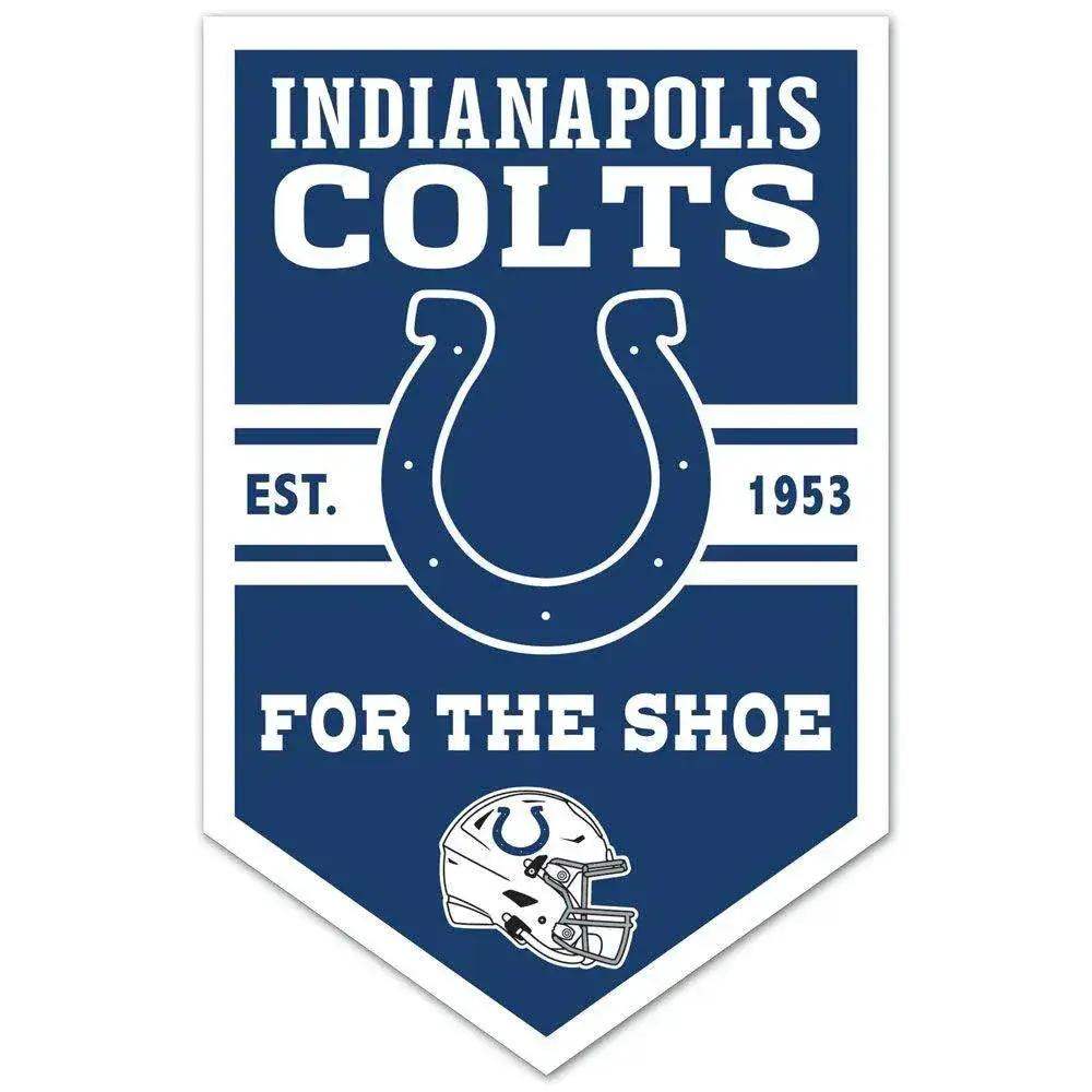 Indianapolis Colts 11x17 Wood Chevron Sign For Fans - ToylandEU™