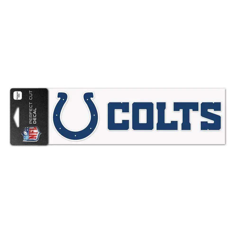 Indianapolis Colts 3x10 Decal Wordmark Perfect Cut Color - ToylandEU™