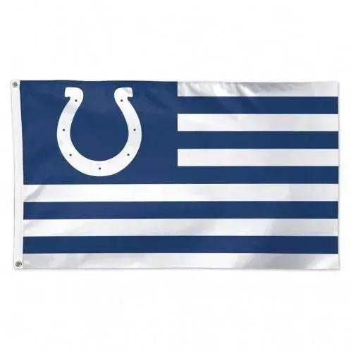 Indianapolis Colts 3x5 Deluxe Flag Americana Design - ToylandEU™