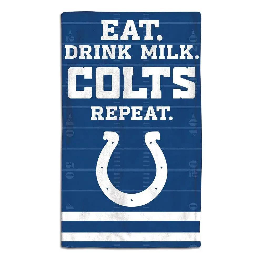 Indianapolis Colts Baby Burp Cloth 10x17 Inches Soft Terry - ToylandEU™