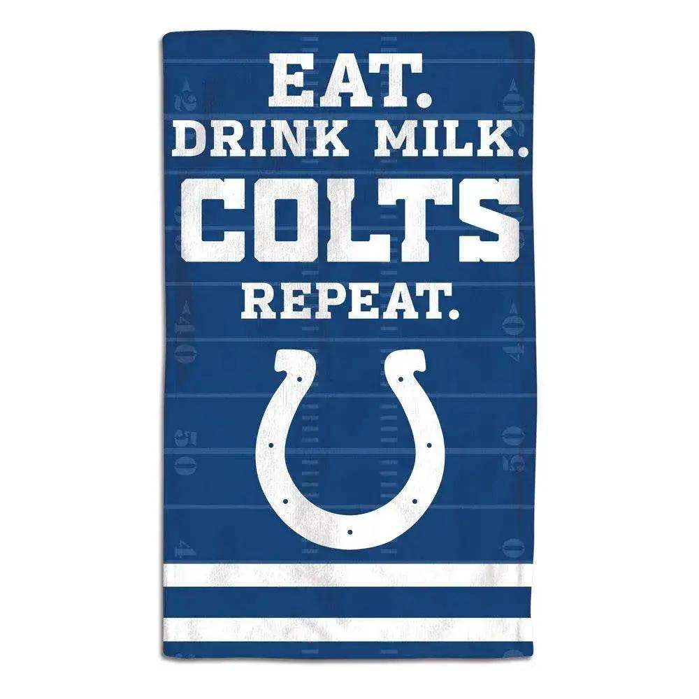 Indianapolis Colts Baby Burp Cloth 10x17 Inches Soft Terry - ToylandEU