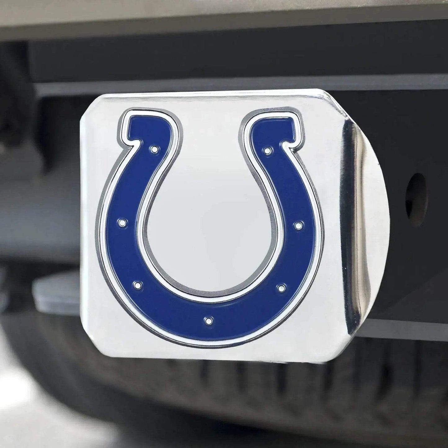 Indianapolis Colts Chrome Hitch Cover Emblem 2 Inch - ToylandEU™