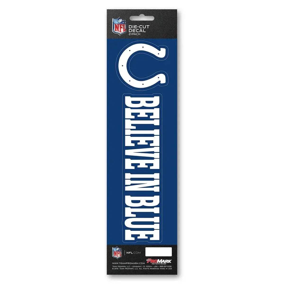 Indianapolis Colts Die Cut Decal and Slogan Pack Premium - ToylandEU™