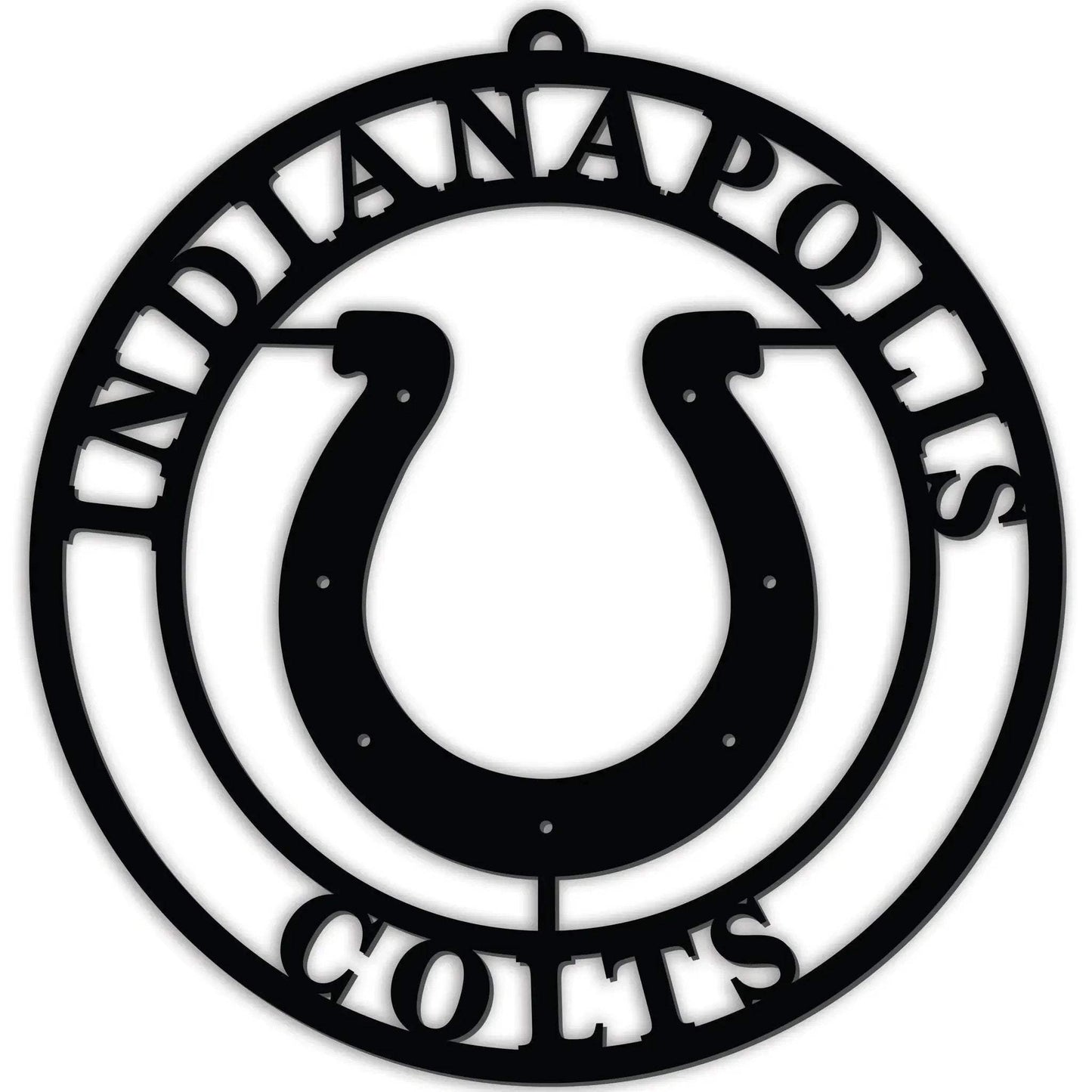 Indianapolis Colts Door Sign Hanger 16 Inch Wall Decor - ToylandEU™