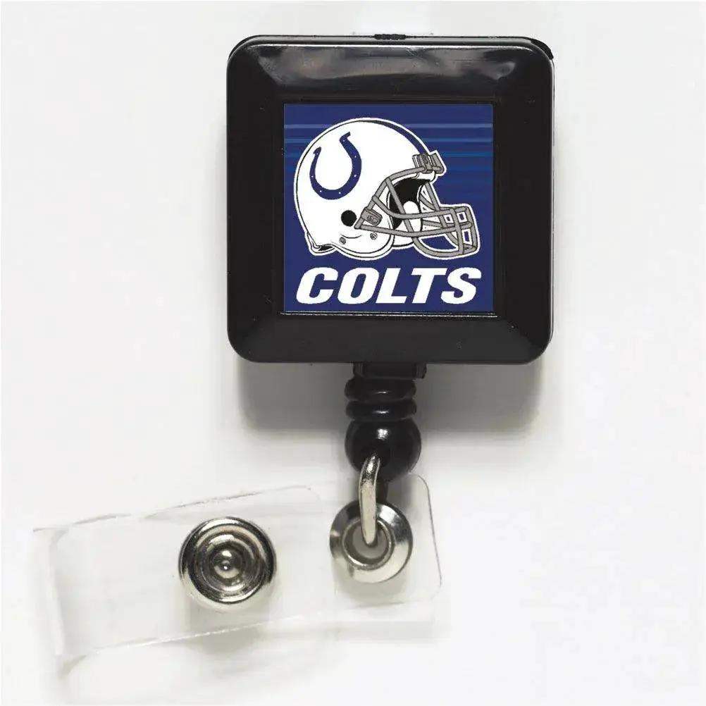 Indianapolis Colts Retractable Badge Holder Square Clip - ToylandEU™