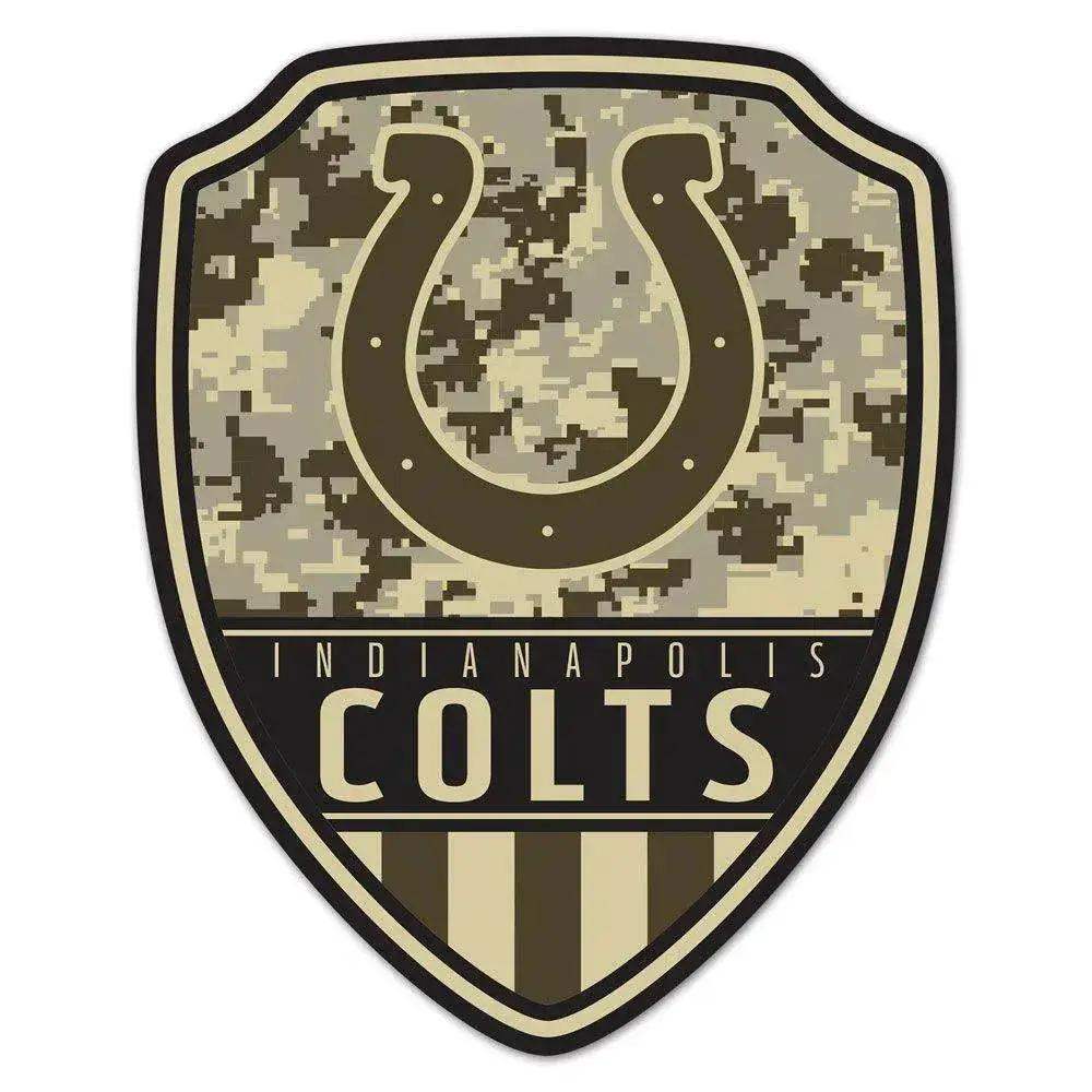 Indianapolis Colts Shield Sign Wood 11x14 Indoor Decor - ToylandEU™