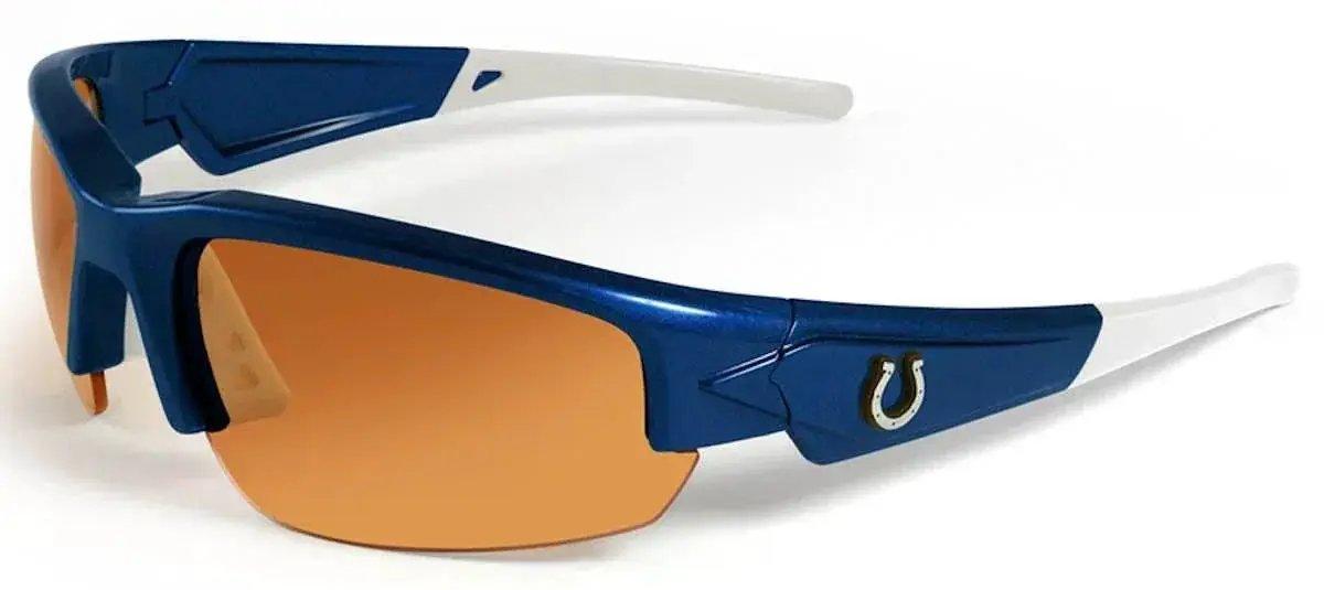 Indianapolis Colts Sunglasses Dynasty 2.0 Blue White Tips - ToylandEU™