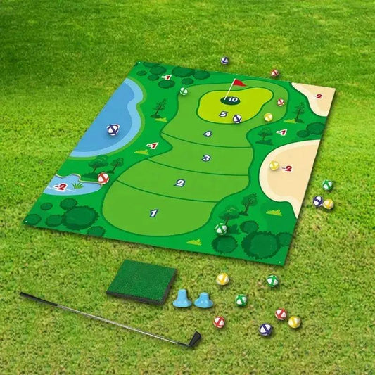Indoor Golf Practice Mat For Kids Soft Durable 59x70 Inch - ToylandEU™