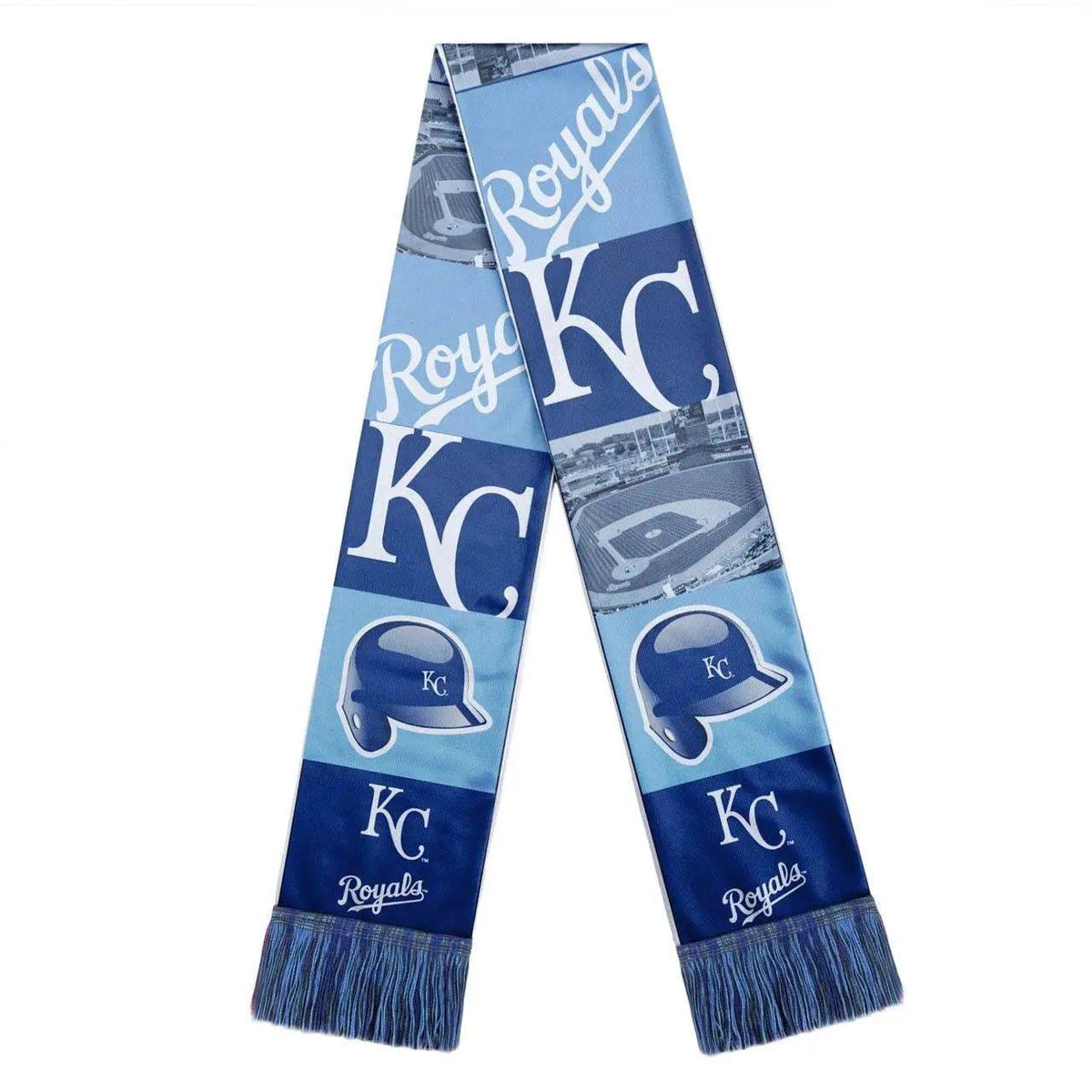 Kansas City Royals Bar Design Scarf Printed Polyester - ToylandEU™