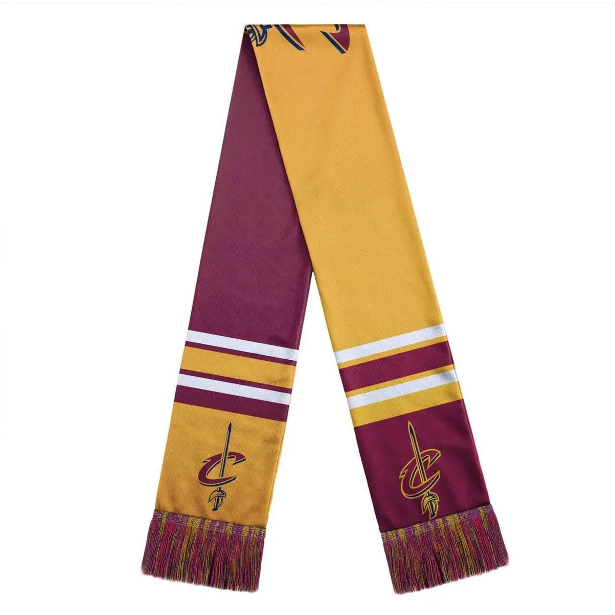 Cleveland Cavaliers Colorblock Scarf With Big Logo Design - ToylandEU™