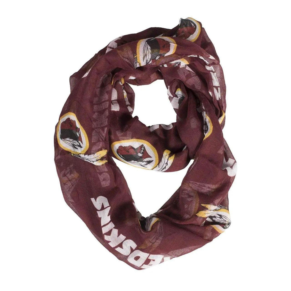 Washington Redskins Infinity Scarf With Team Logo Print - ToylandEU™