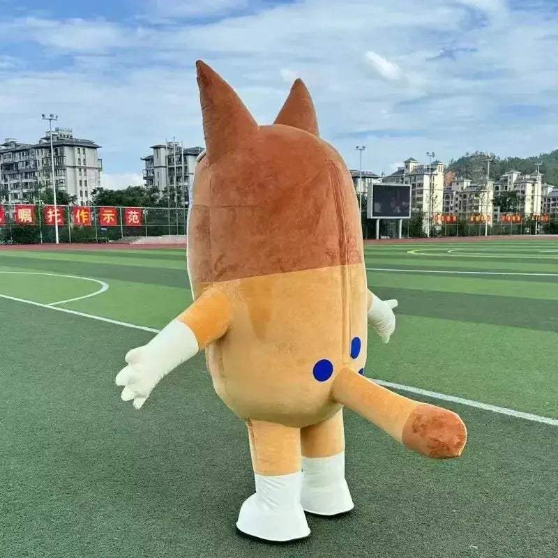 Inflatable Blue Four Legged Dog Mascot Costume For Advertising - ToylandEU