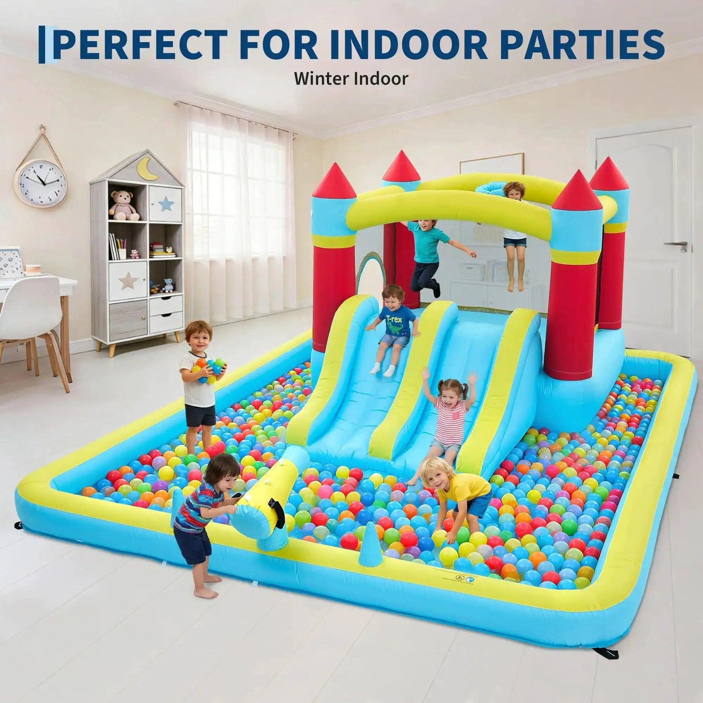 Inflatable Bounce House Water Slide Durable Fun - ToylandEU™