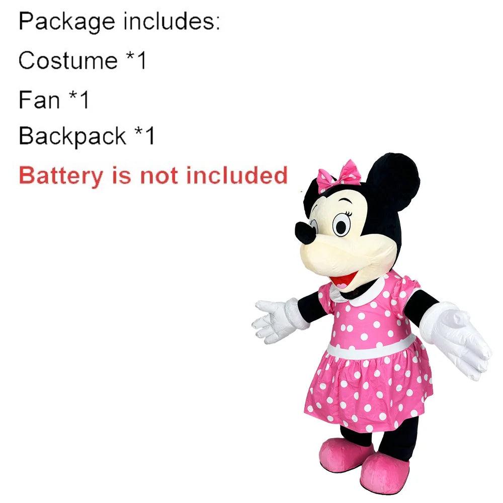 Inflatable Costume Mascot Cartoon Mouse Parade Attire