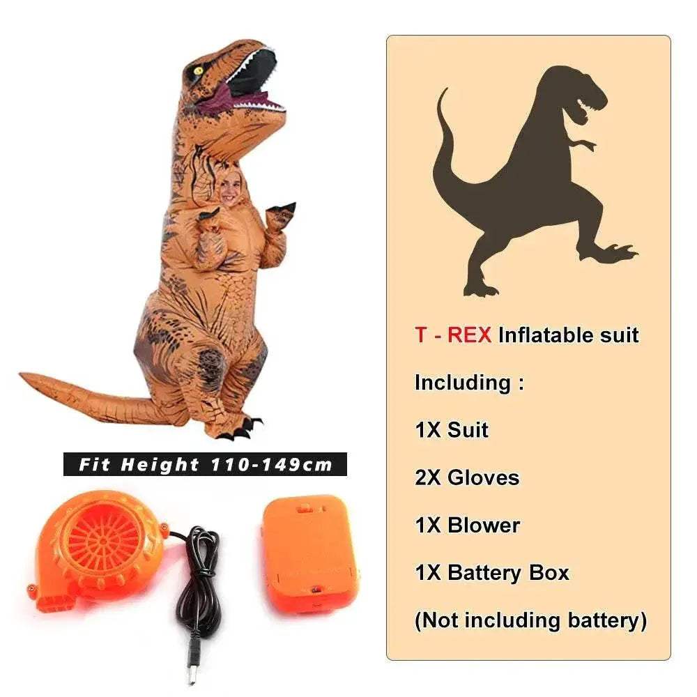 Vibrant Inflatable T Rex Costume Toyland EU - ToylandEU™