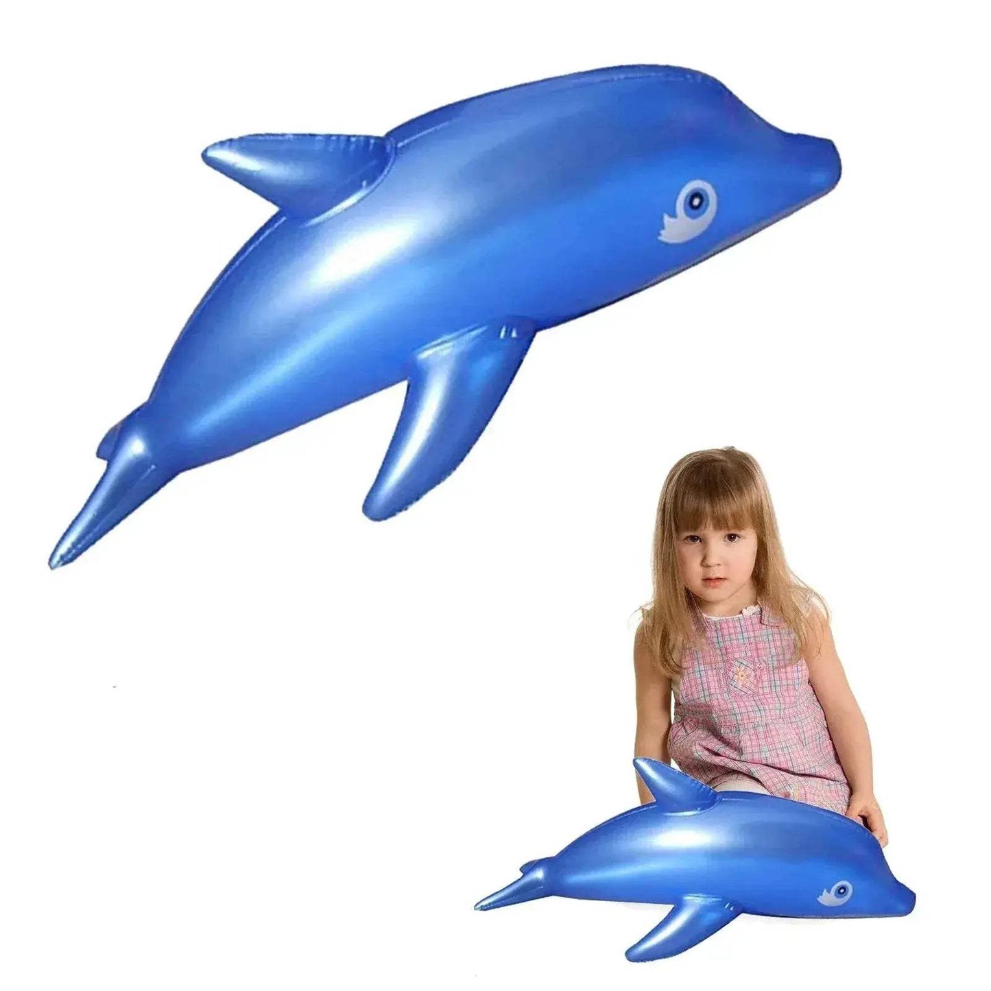 Inflatable Dolphin Pool Toy - Perfect for Kids' Birthday Parties! - ToylandEU