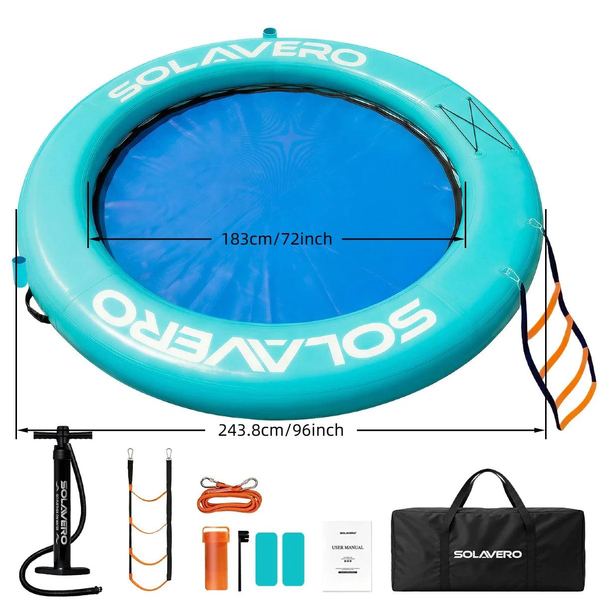 Inflatable Floating Dock|Foldable Platform|Toylandeu™