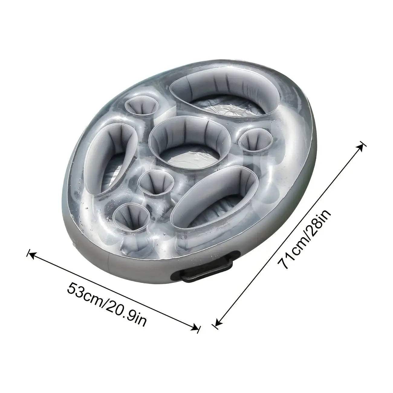 Inflatable Ice Bar Pool Float Cup Holder Tray Kit - ToylandEU™