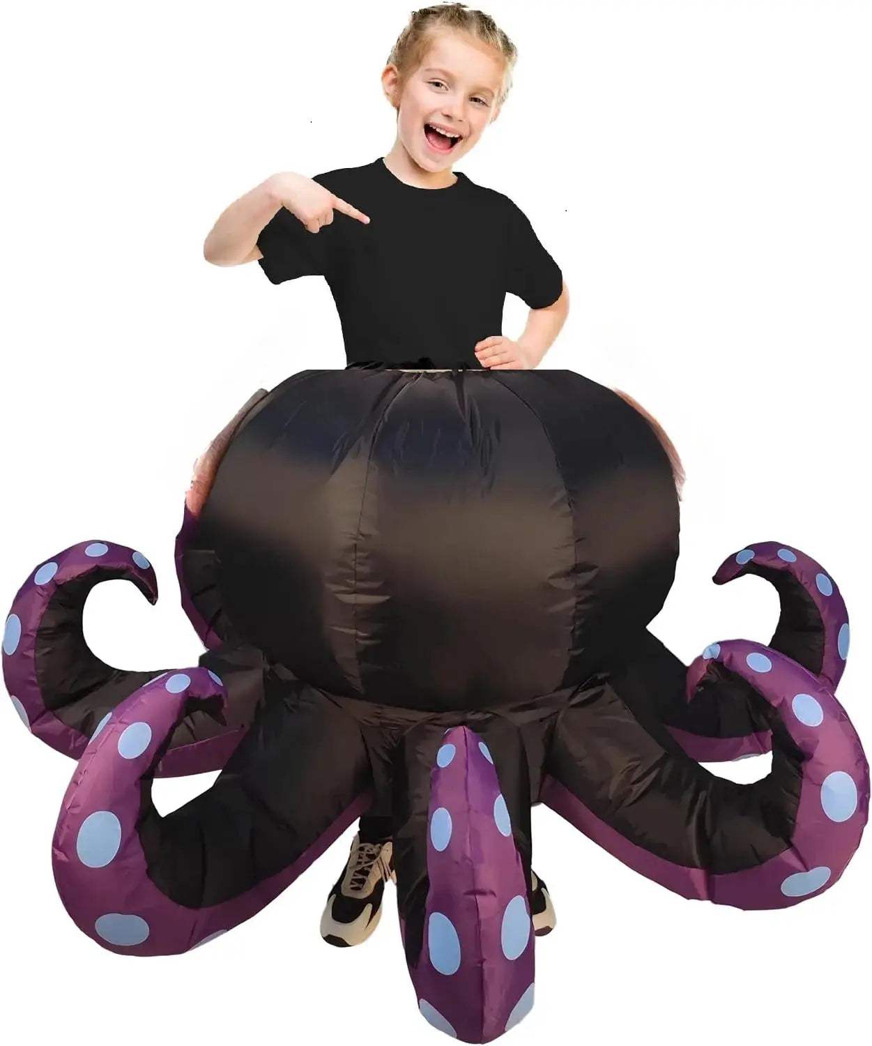 Inflatable Octopus Costume For Halloween Cosplay Comfort - ToylandEU™