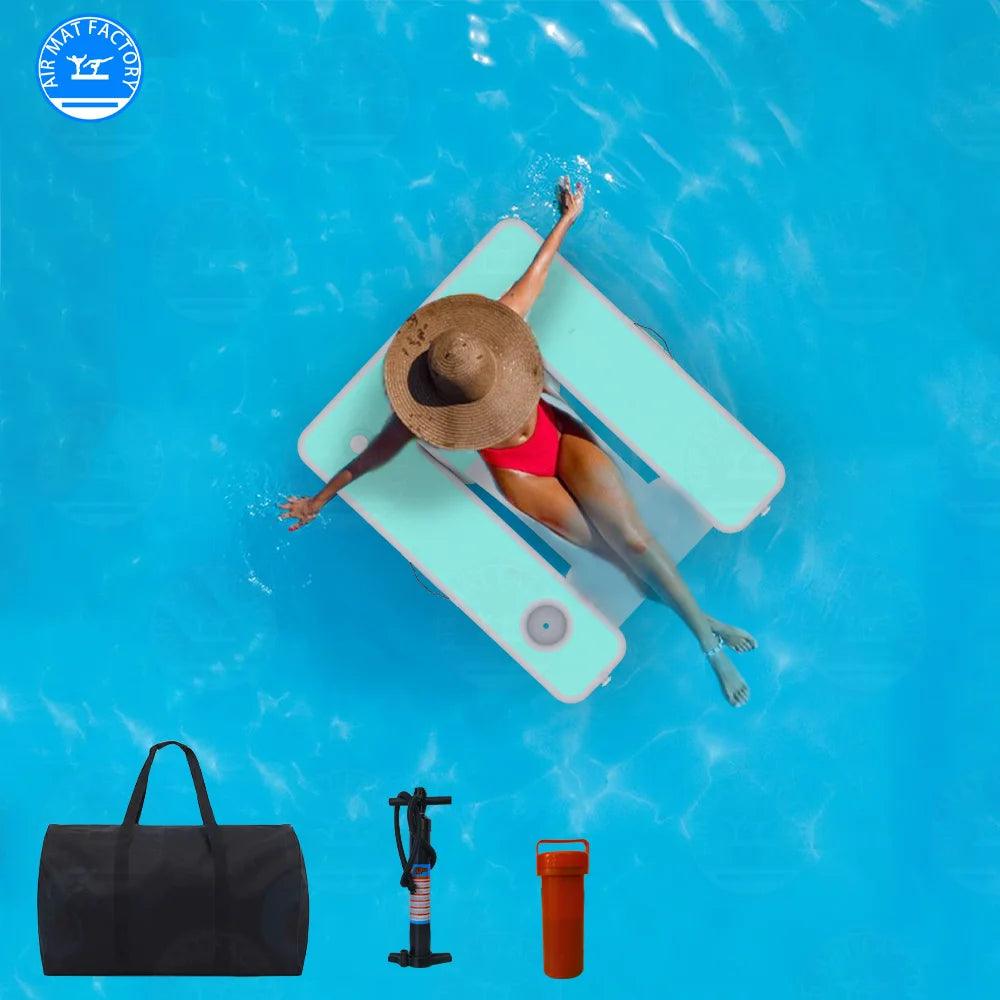 Inflatable Pool Float Lounger | Cup Holder | Toylandeu™