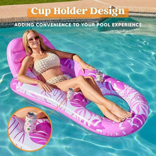 Inflatable Pool Lounger | PVC Material | Toylandeu™