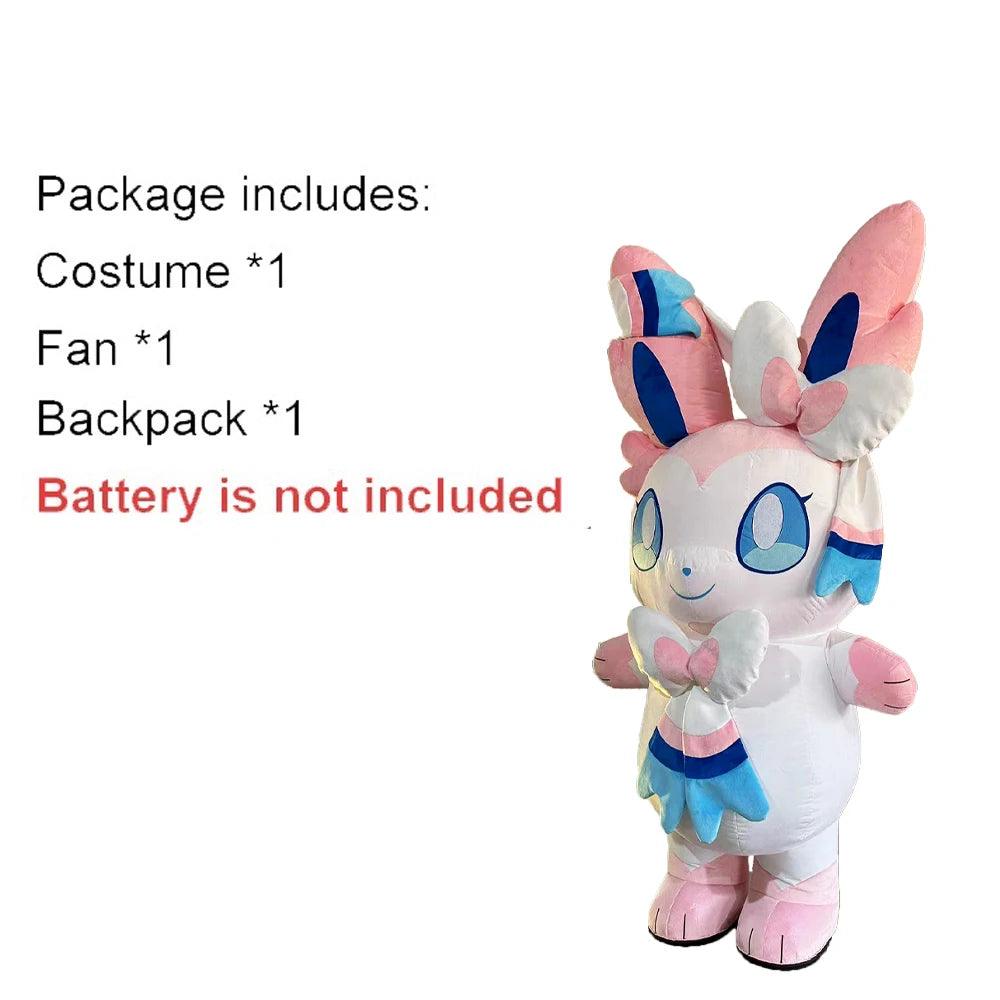 Inflatable Rabbit Costume For Adults Parade Accessory