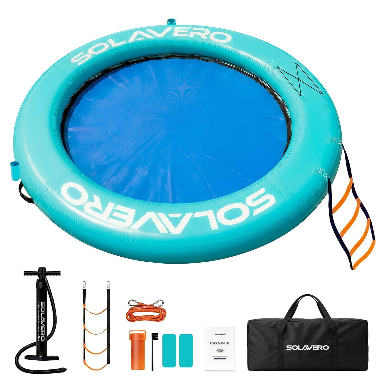 Inflatable Water Platform | 8ft Round | Toylandeu™